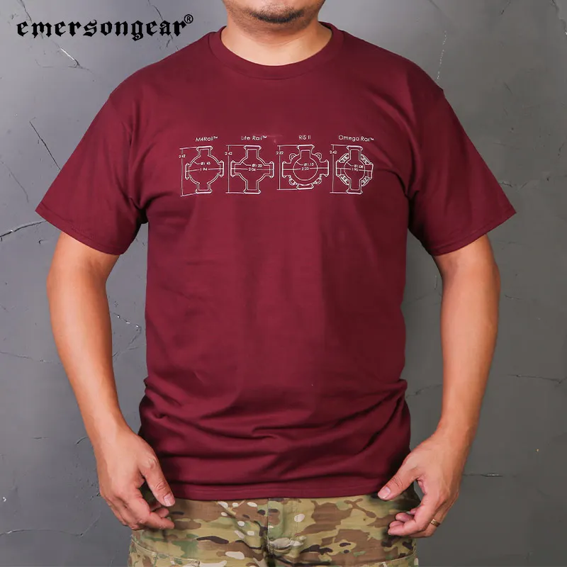 Outdoor Hunting T Shirts - エマーソニア-タクティカルカルカルチャーTシャツ,スポーツ,カジュアル,エアソフト,アウトドアハイキング,ハンティングファッション