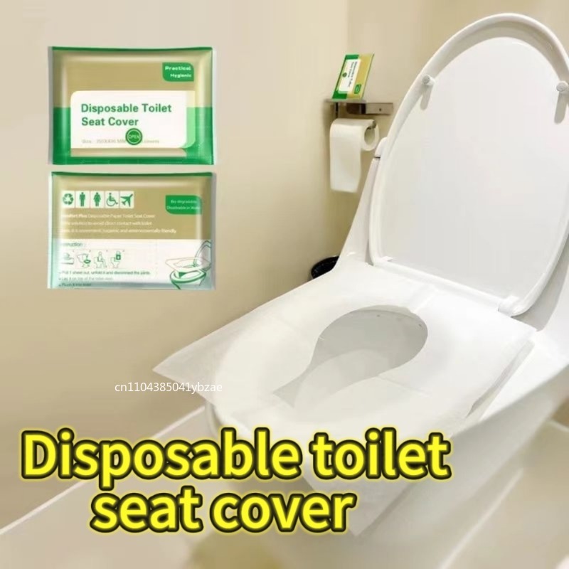 Outdoor Hunting Toilet - 10-120 個使い捨て便座カバーポータブル旅行キャンプホテルのバスルーム分解性防水トイレマットアクセサリー