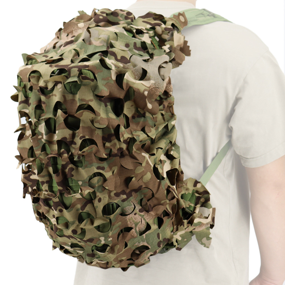 Outdoor Hunting Backpack - タクティカル3Dカモフラージュバックパック,屋外ハンティング用ソフトカバー,ハンティング機器,新品,60l,80l