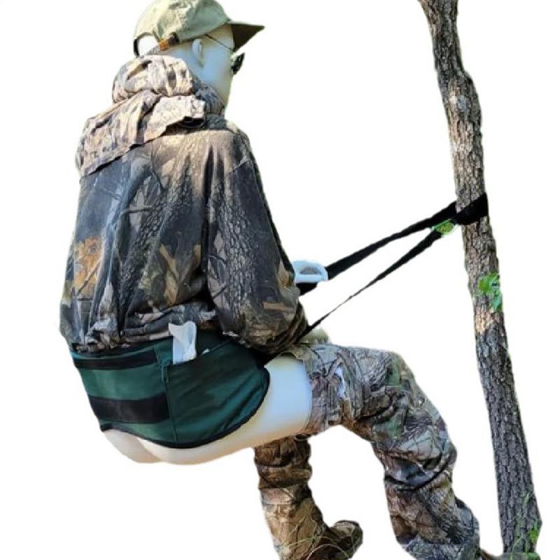 Outdoor Hunting Toilet - 森の中での排便用携帯トイレ、狩猟やハイキングに最適なクレープストラップ