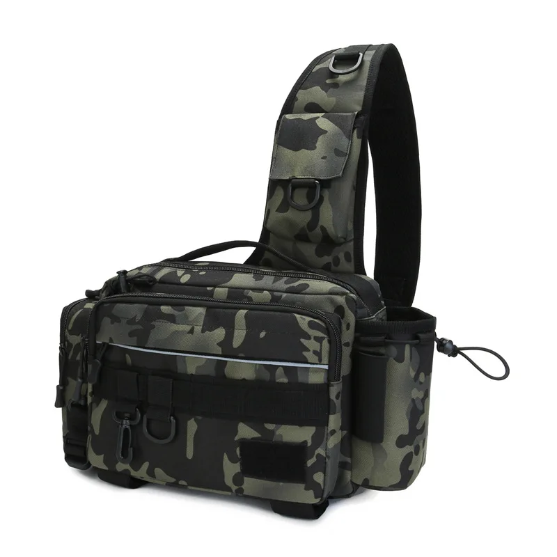 Outdoor Hunting Backpack - 大容量の多機能ウエストバッグ,ハンティングショルダーバッグ,釣り道具バッグ,屋外釣り収納バッグ,ルヤ