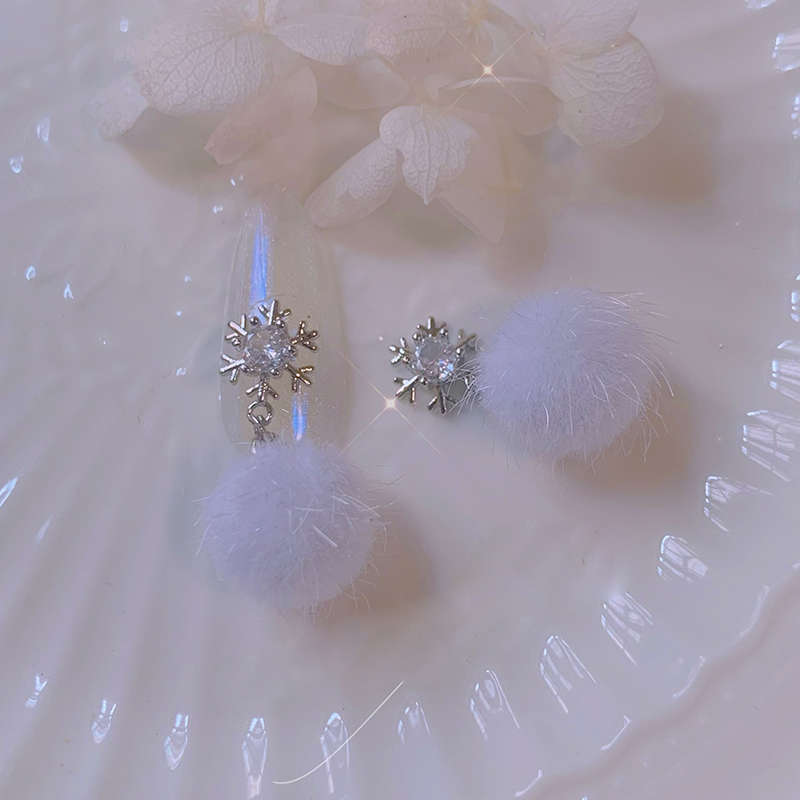 10 個新しいライト高級シルバークリスマスベルジルコンマニキ - Elk Bugle Call のレビューと価格