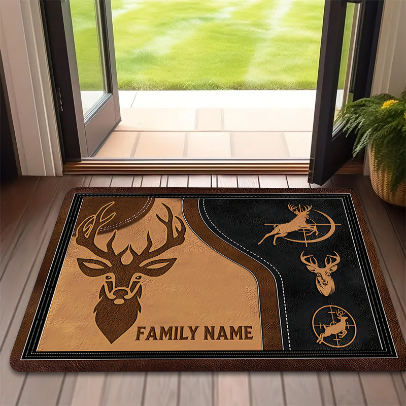 VIKAMA エルクスカルトーテムハンティングテーマアウトド - Hunting Outdoor Rug のレビューと価格