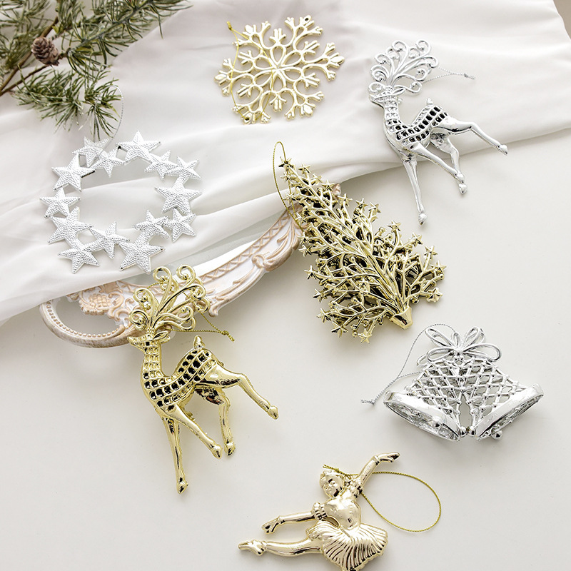 クリスマスの装飾用の新しいエルクベルスノーフレーク,ハンギン - Elk Bugle Call のレビューと価格