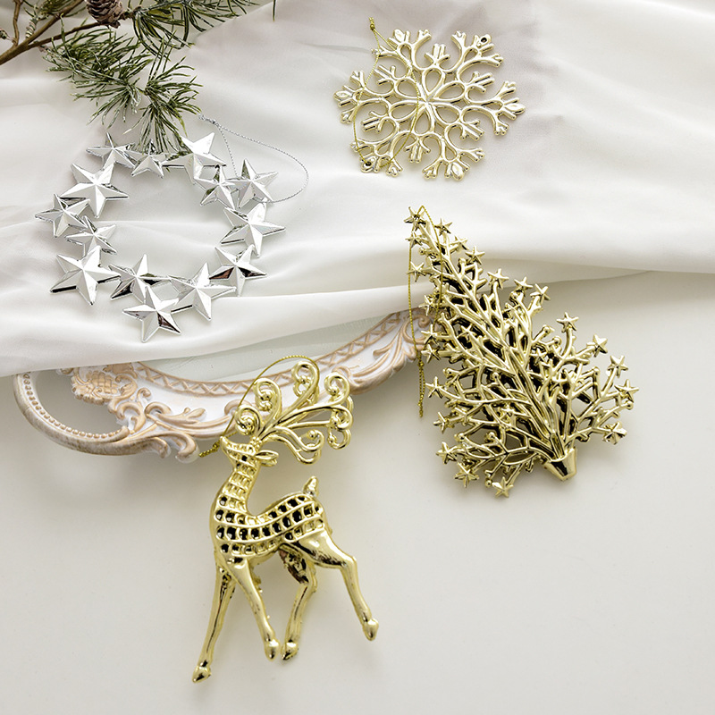 クリスマスの装飾用の新しいエルクベルスノーフレーク,ハンギン - Elk Bugle Call のレビューと価格