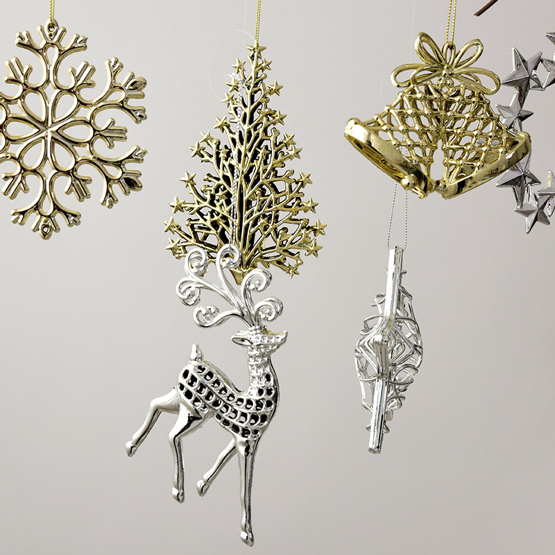クリスマスの装飾用の新しいエルクベルスノーフレーク,ハンギン - Elk Bugle Call のレビューと価格