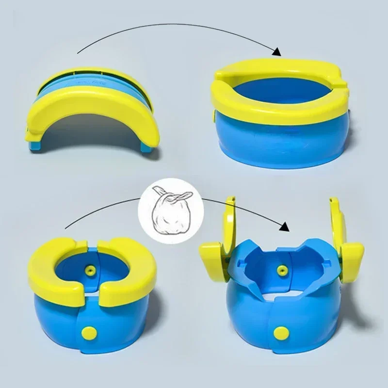 子供用折りたたみ式トイレトレーニングシートお手入れ簡単便座男 - Outdoor Hunting Toilet のレビューと価格