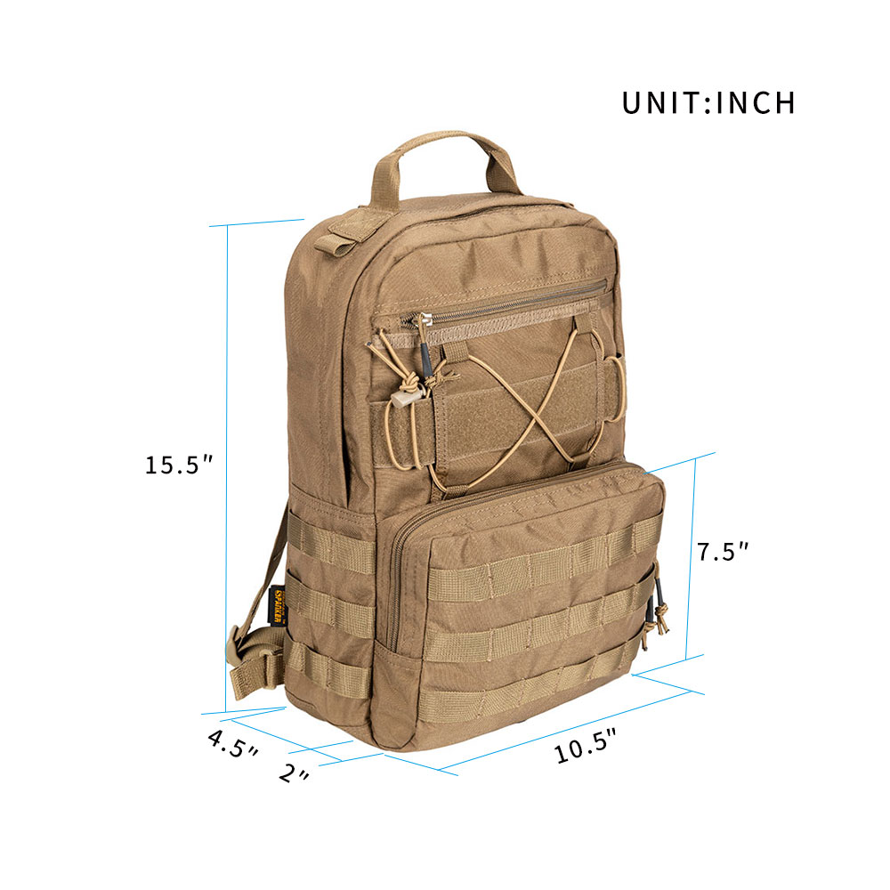 戦術的なハイドレーションバックパック 15L ブラダーバッグ - Outdoor Hunting Backpack のレビューと価格