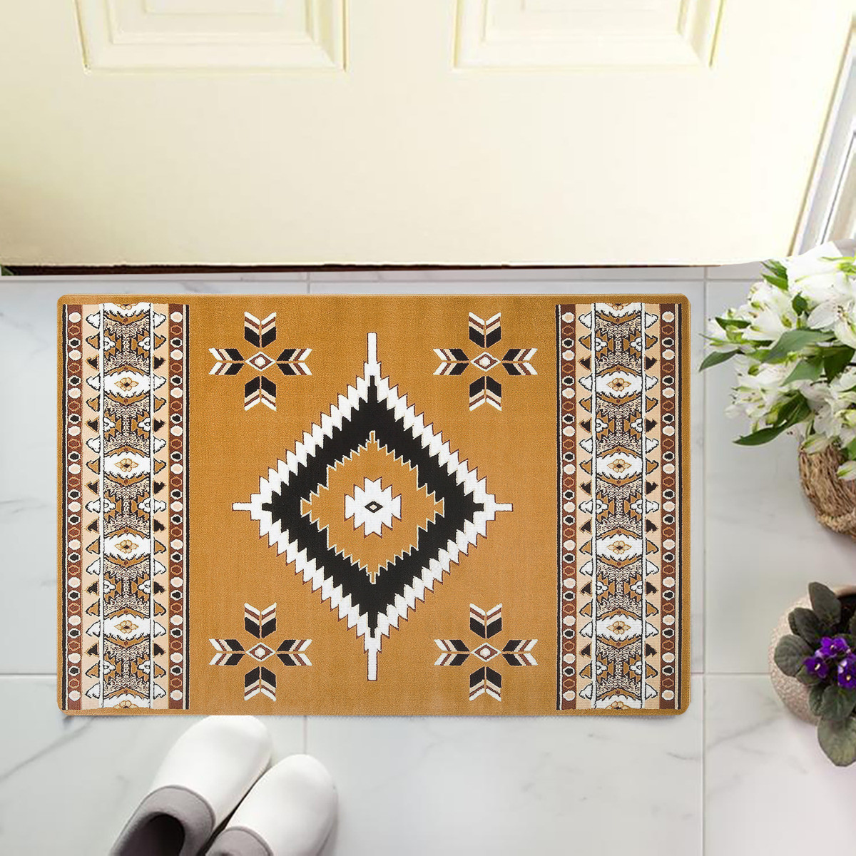 ハンティングディア ロイヤルヴィンティージ フランネルドアマ - Hunting Outdoor Rug のレビューと価格