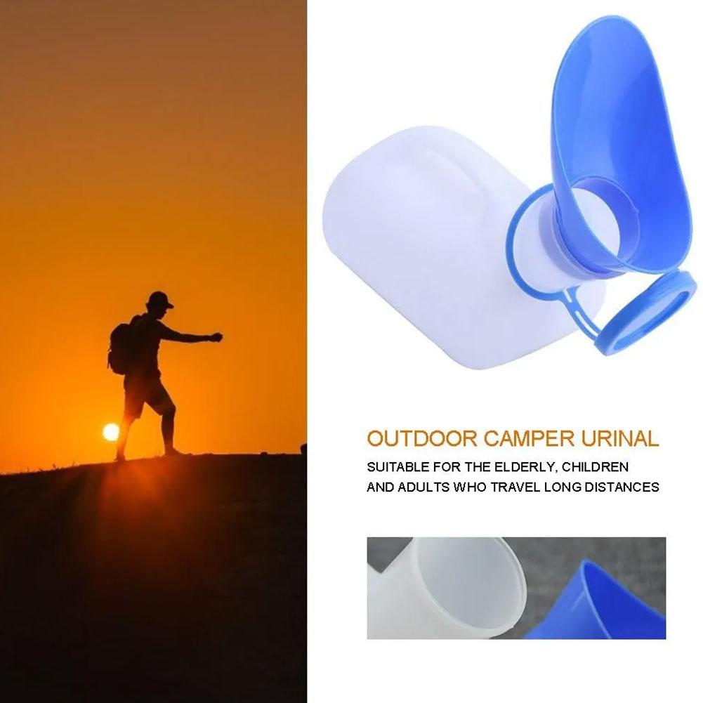 1000ML ポータブル尿瓶ボトル ユニセックス 旅行 キャ - Outdoor Hunting Toilet のレビューと価格