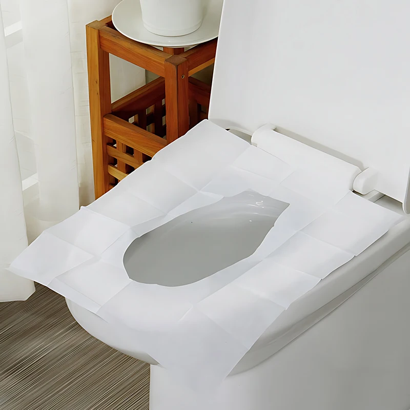 1-10枚入り使い捨て水溶性便座シートカバー携帯用旅行キャン - Outdoor Hunting Toilet のレビューと価格