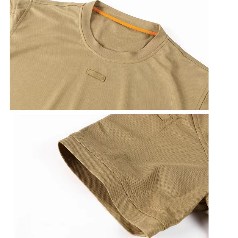 戦術的な貨物クイックドライ戦闘 Tシャツメンズミリタリーアー - Outdoor Hunting T Shirts のレビューと価格