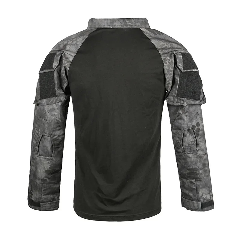 メンズアウトドアタクティカルハイキングTシャツ、戦闘軍事CP - Outdoor Hunting T Shirts のレビューと価格
