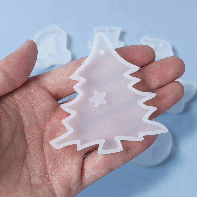 DIY-クリスマス用のエポキシ樹脂金型ペンダント,シリコンモ - Elk Bugle Call のレビューと価格