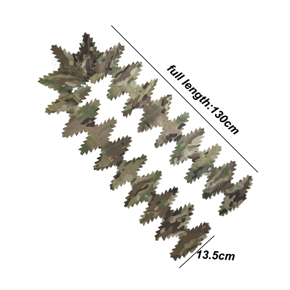 3D レーザー切断迷彩ストリップ戦術 DIY 飾るストリップ - Ghillie Suit Woodland のレビューと価格
