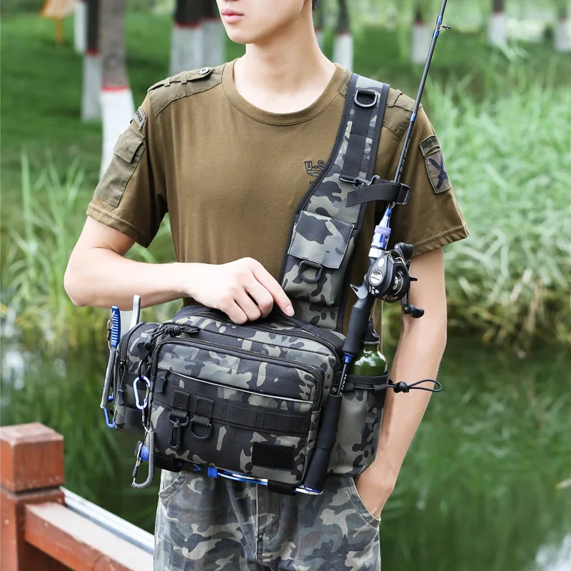 大容量の多機能ウエストバッグ,ハンティングショルダーバッグ, - Outdoor Hunting Backpack のレビューと価格